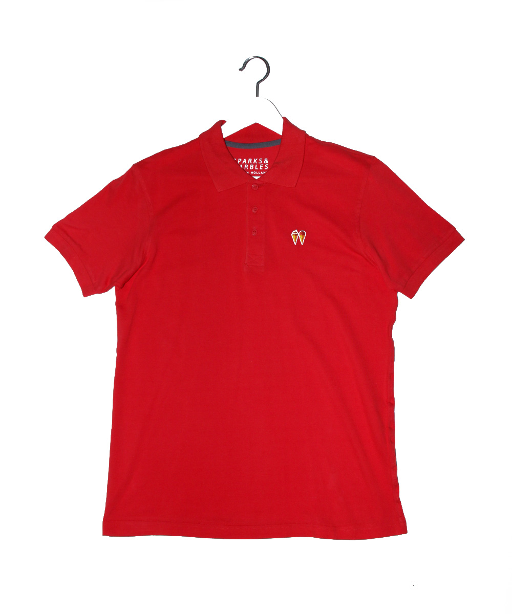 Polo – Rood/Ice Cream